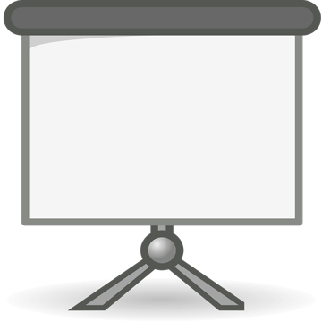Icône d'un projecteur.